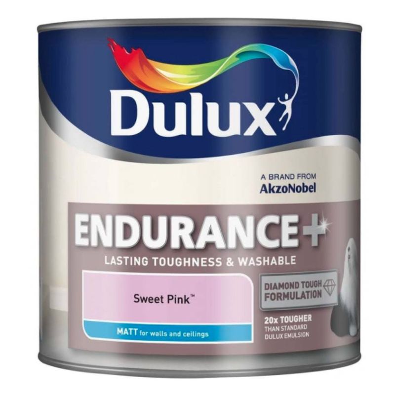 Dulux Sweet Pink Matt 2.5L Endurance Paint