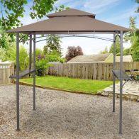 See more information about the Luxury Garden Replacement Gazebo Cover by Croft - 1.55 x 2.45M Brown