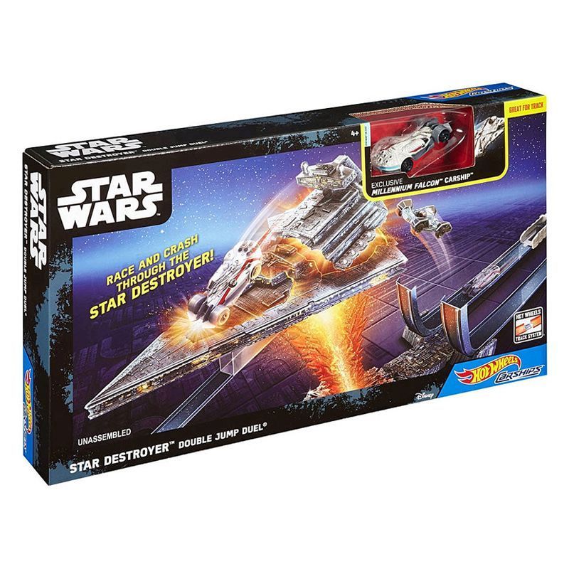Hot Wheels Star Wars Carships Star Destroyer Double Jump Play Set