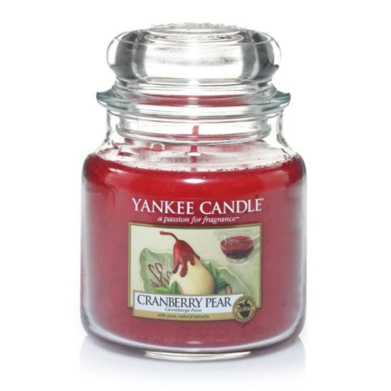 Cranberry Pear Medium Jar Candle