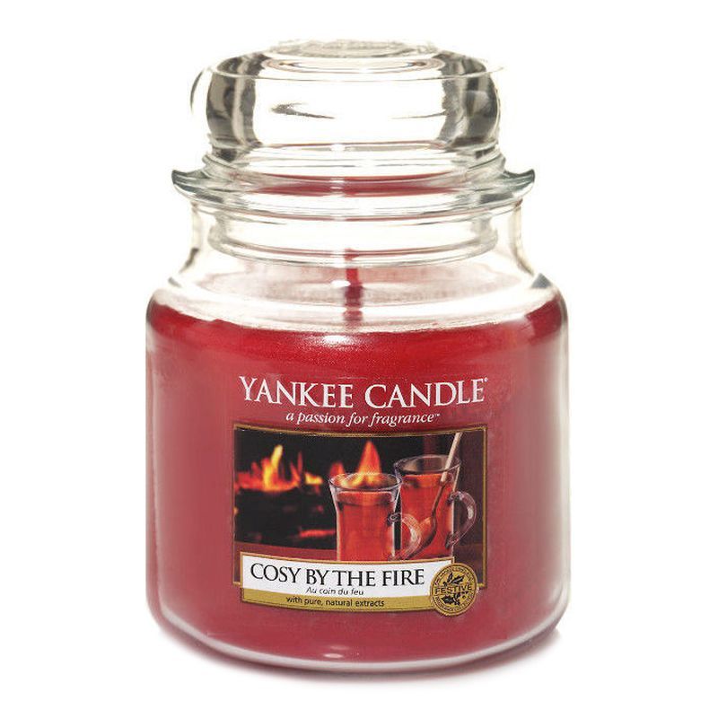 Cosy By The Fire Medium Jar Candle