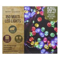 See more information about the Bright Garden 100Pk Multi Col Solar Lights +50% Free