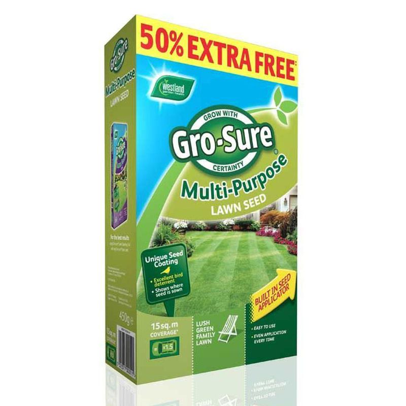 300g Gro-Sure MP Lawn Seed 10 Square Meters Coverage