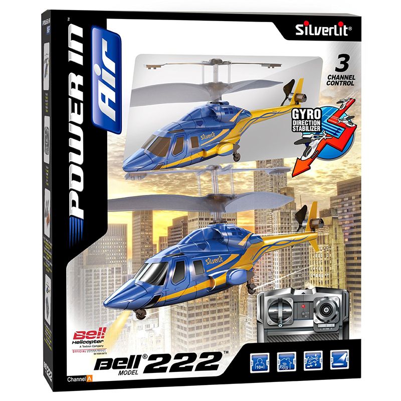 Silverlit Heli Bell 222 Remote Control Helicopter Toy
