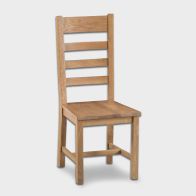 See more information about the Cotswold Ladder Back Dining Chair Oak