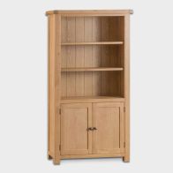 See more information about the Cotswold Large Bookcase Oak 3 Shelf