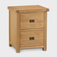 See more information about the Cotswold Filing Cabinet Oak 2 Drawer
