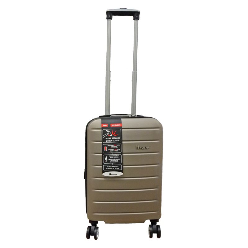 IT Luggage 19 Inch Gold 4 Wheel Legion Suitcase - Buy Online at QD Stores