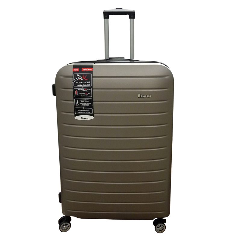 IT Luggage 29 Inch Gold 4 Wheel Legion Suitcase