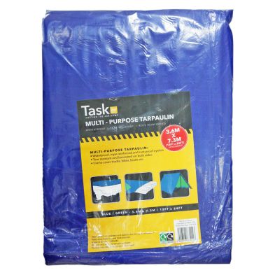 Product photograph of Tarpaulin Green Blue 12 X 24 Foot from QD stores