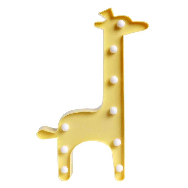 Yellow Giraffe 9L LED Warm White Light