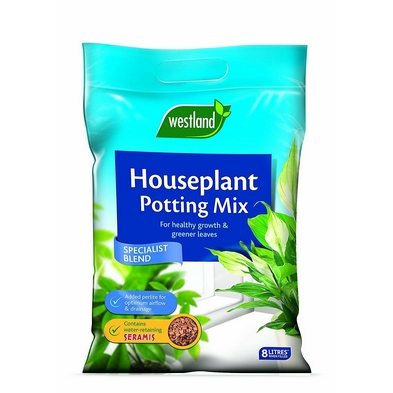 See more information about the Westland Houseplant Potting Compost Mix Enriched With Seramis 8 Litre