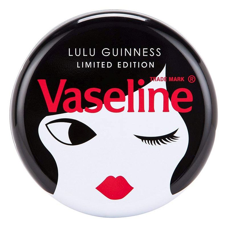 Vaseline Lulu Guinness Lip Gloss In A Tin Limited Edition Gift Set