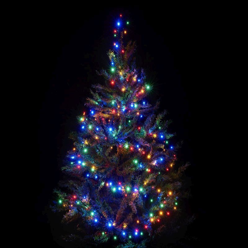 Christmas Tree Fairy Lights Animated Multicolour Indoor 800 LED - 18m by Astralis
