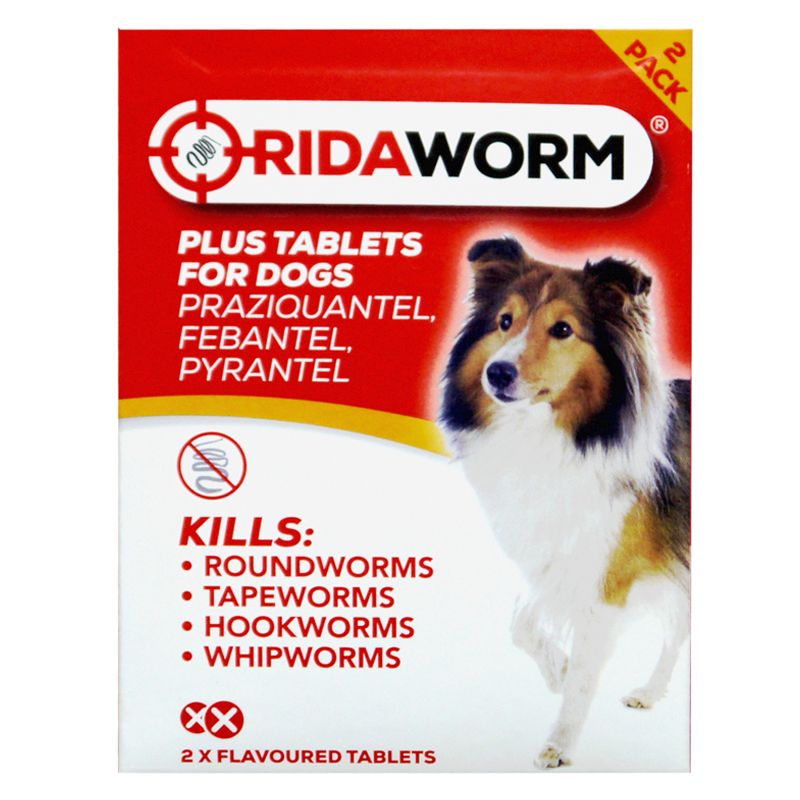 Ridaworm Plus 2 Tablets For Dogs