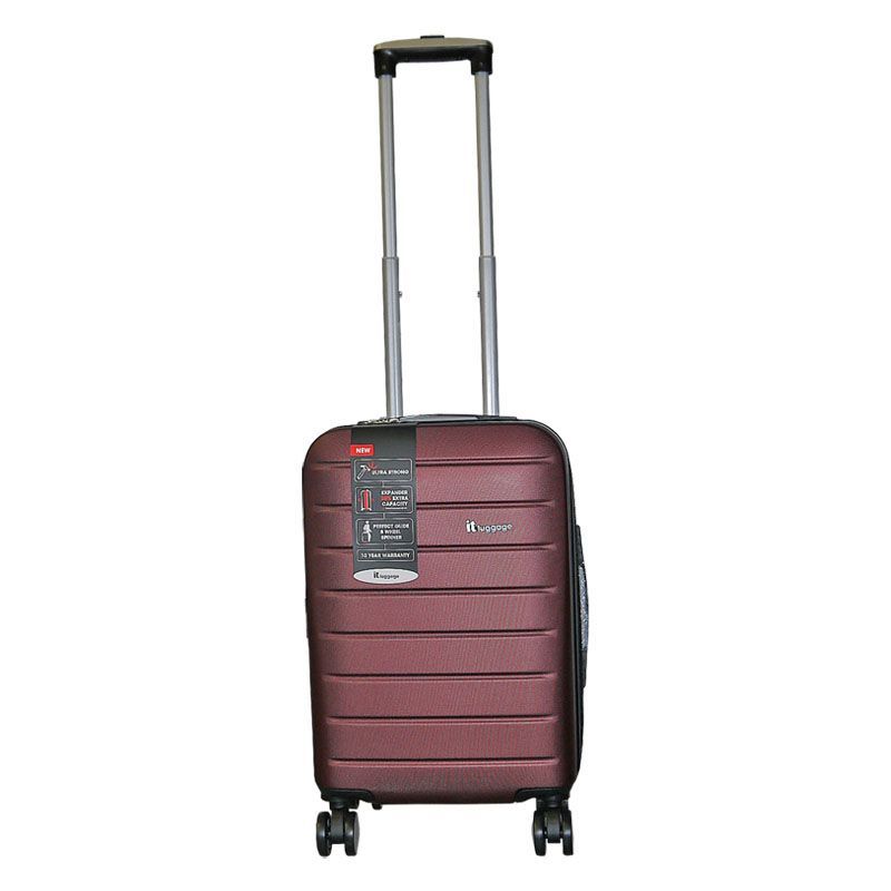 IT Luggage 19 Inch Red 4 Wheel Legion Suitcase
