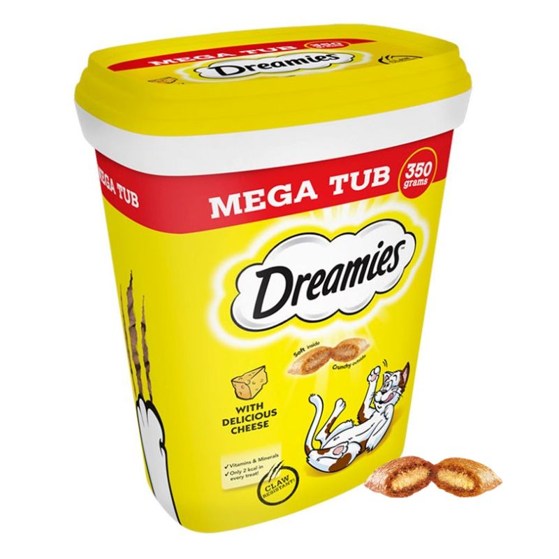 350g Cheese Dreamies Mega Tub