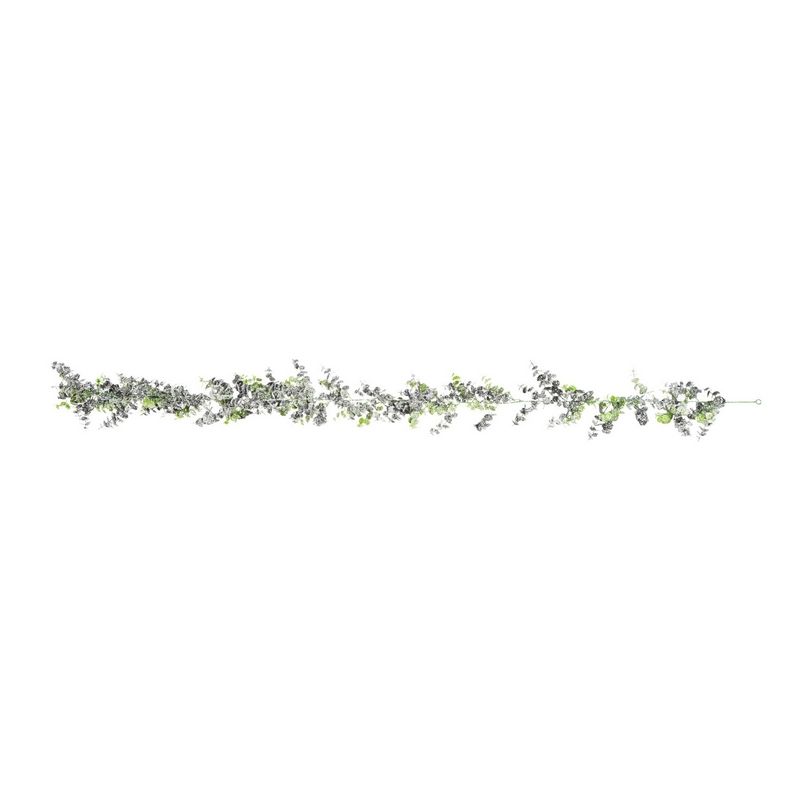 Frosted Eucalyptus Garland Green 150cm