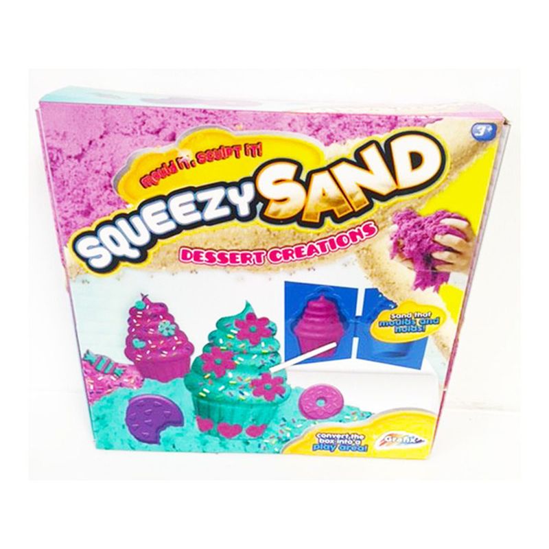 Squeezy Sand Cupcake Creations