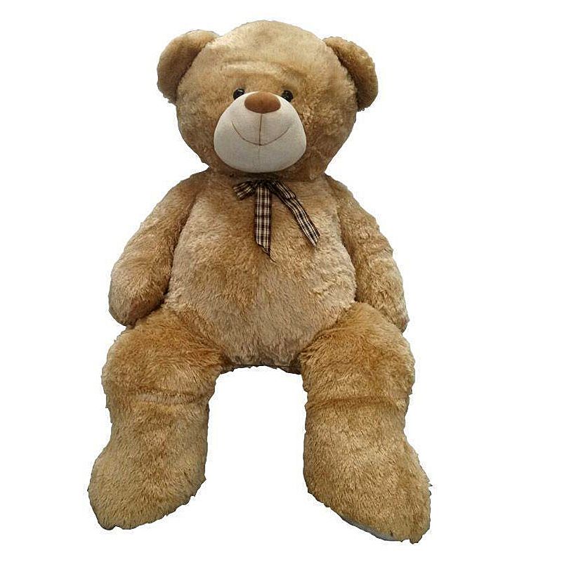 Enormous Sitting Teddy Light Brown - 53 Inch (4' 5")