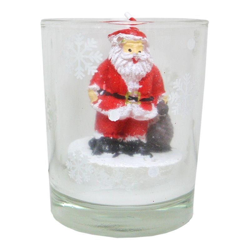 Father Christmas Character Candle