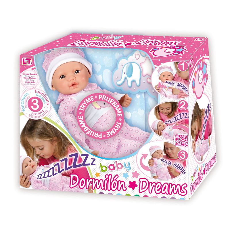 Baby Dormilon Dreams Sleeping Doll 46cm