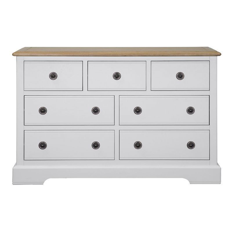 Olivia Oak 3 Over 4 Wide Chest