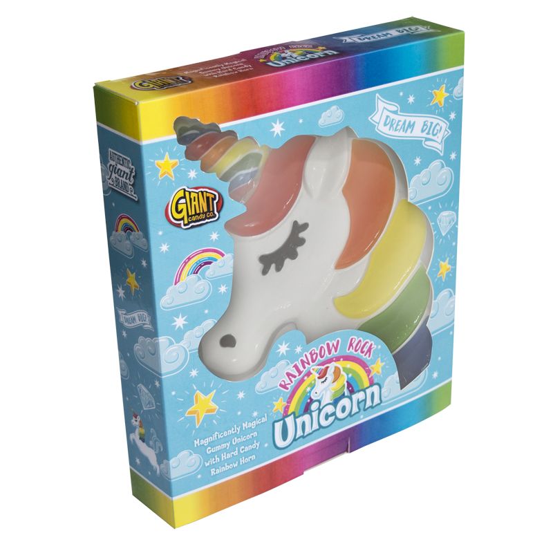 Giant Candy Co Rainbow Rock Unicorn Sweet