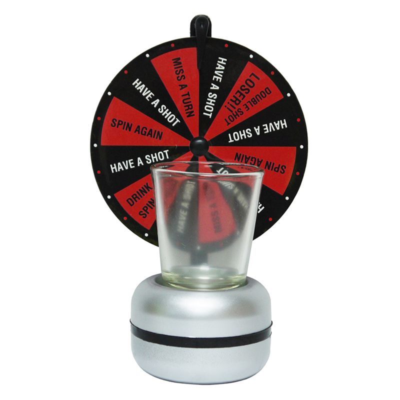 Wheel Of Shots Party Drinking Game Set