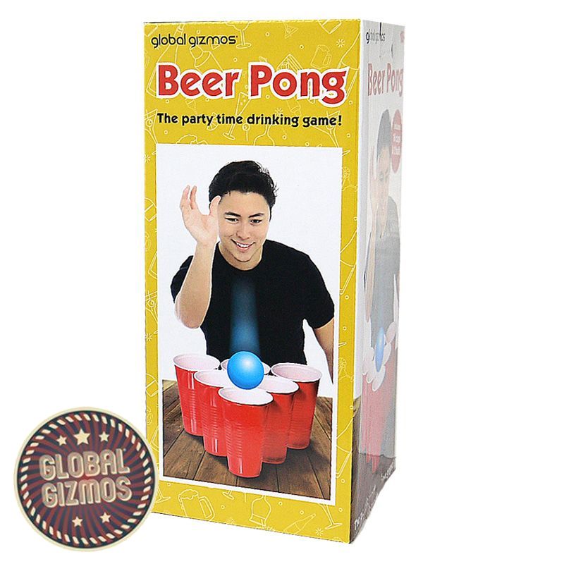 Global Gizmos Beer Pong 18 Piece Set