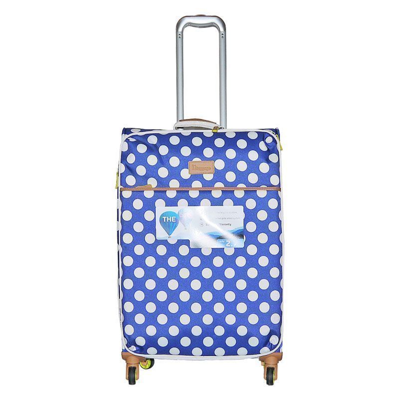 IT Luggage 27 Inch Blue The Lite Summer Spots Suitcase