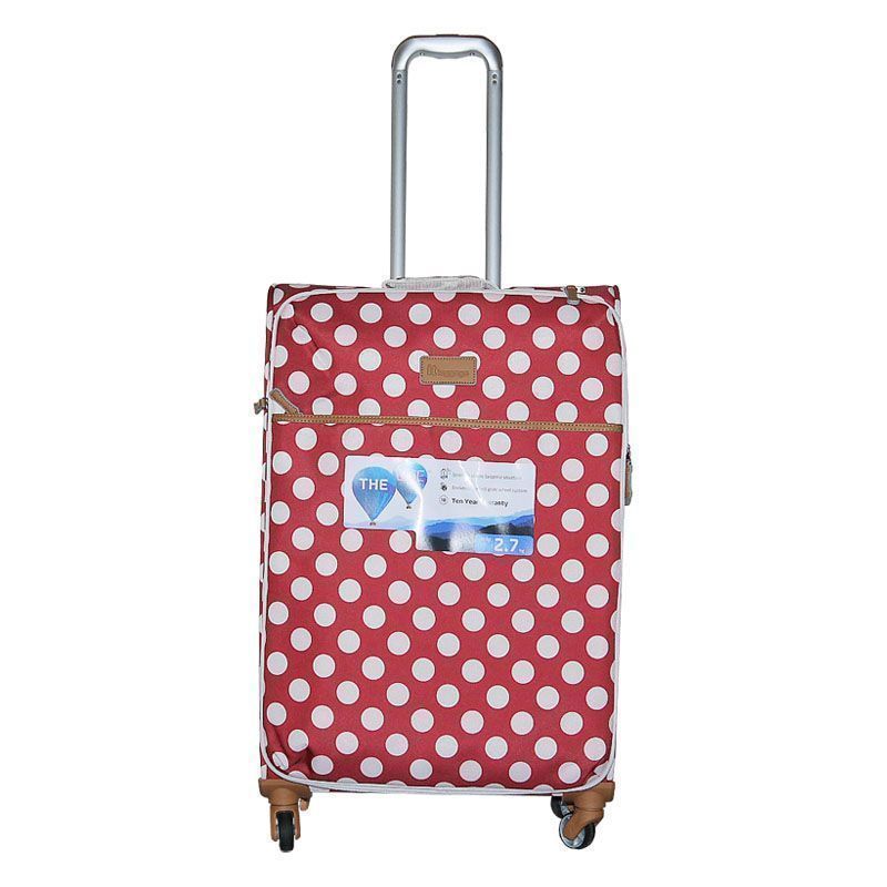 IT Luggage 27 Inch Red The Lite Summer Spots Suitcase