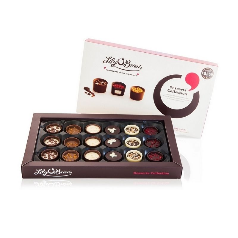 Lily O'Brien Desserts Collection Case 6 Pack