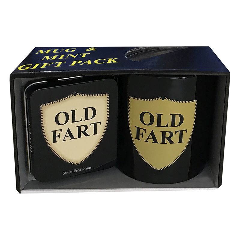 Old Fart Mug & Mint Pack 405g