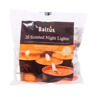 See more information about the 20 Scented Night Lights Orange & Cinnamon