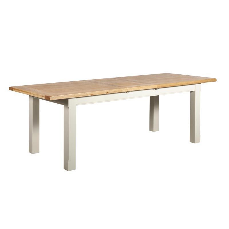 Harmony White 1.8-2.3M Extending Dining Table