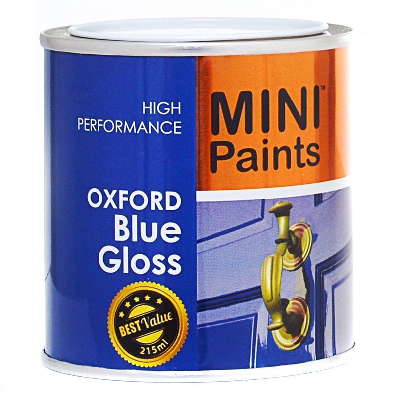 Mini Paints Gloss Paint 215ml - Oxford Blue