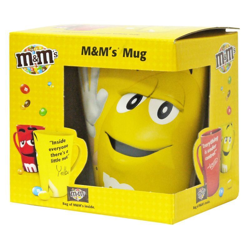 M&Ms Chocolate Mug 45g - Yellow