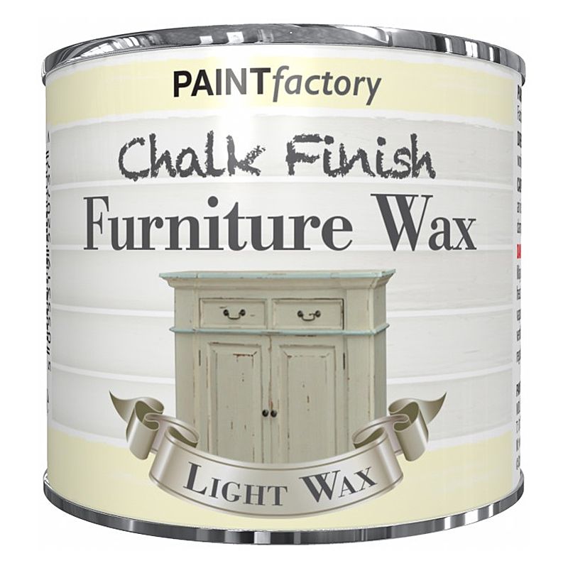 Paint Factory Chalk Finish Furniture Wax 200ml - Clear Light Wax