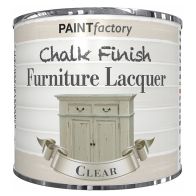 See more information about the Paint Factory Chalk Finish Furniture Lacquer 200ml - Clear