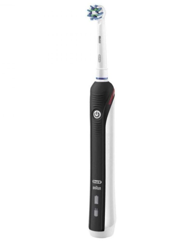 Oral-B Rechrgble Black Electric Toothbrush & Toothpaste