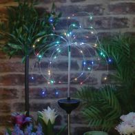 See more information about the Bright Garden Solar Starburst Stake Light Multi-Coloured