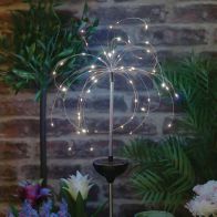 See more information about the Bright Garden Solar Starburst Stake Light Warm White