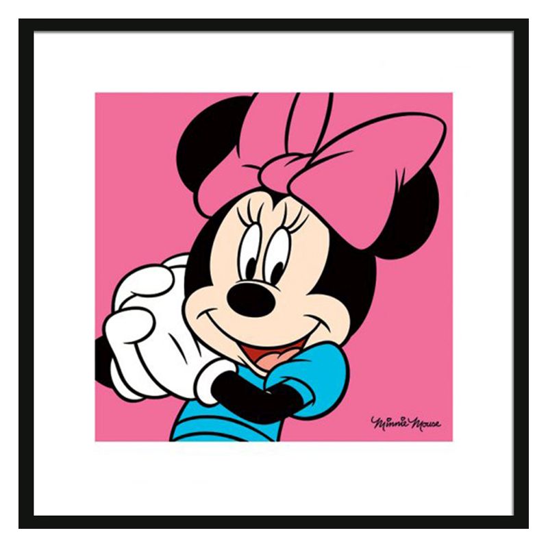 Disney Minnie Mouse Framed Print Wall Art 16 x 12 Inch