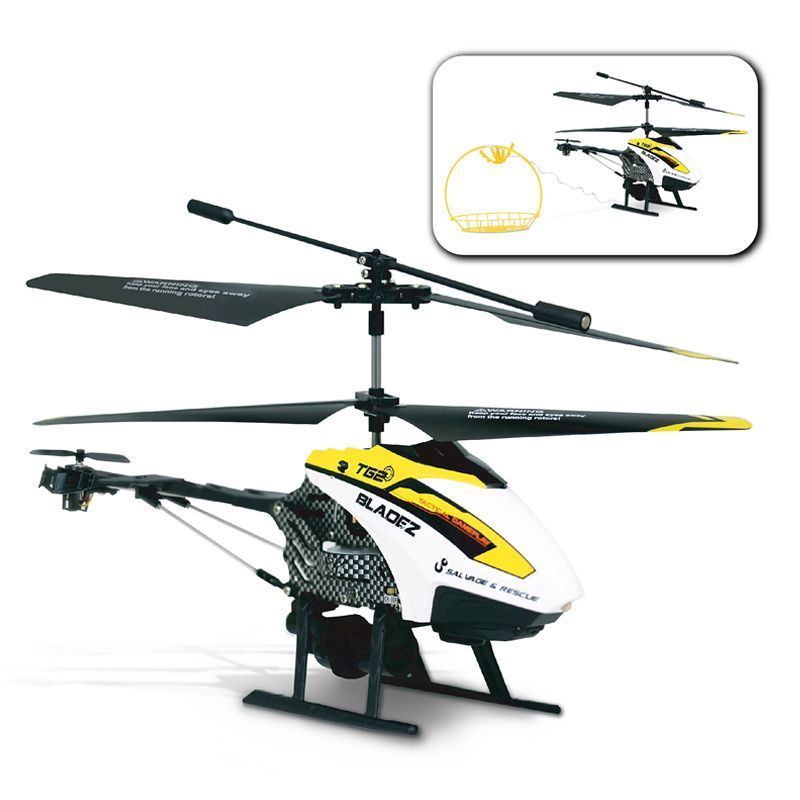 Bladez Remote Control Gyro Helicopter With Winch Transporter