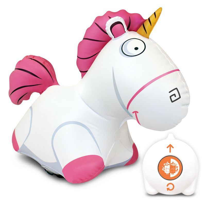 Bladez Minions Remote Control Inflatable Fluffy Jumbo Unicorn & Sounds