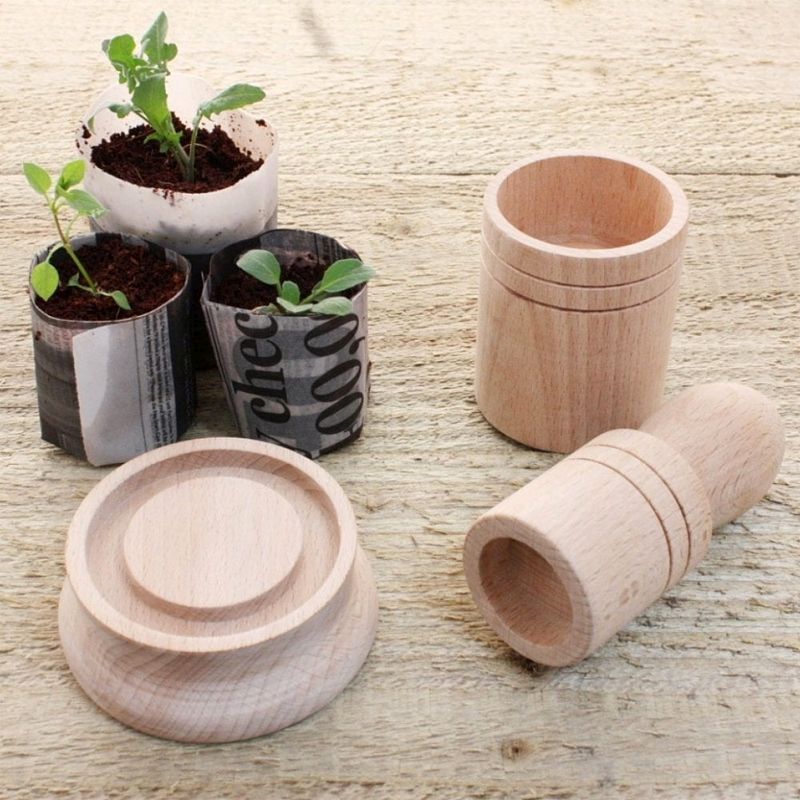 Paper Pot Maker For Grow Your Own Seedlings