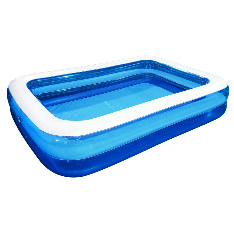 Inflatable Rectangular Family Size Pool 2m