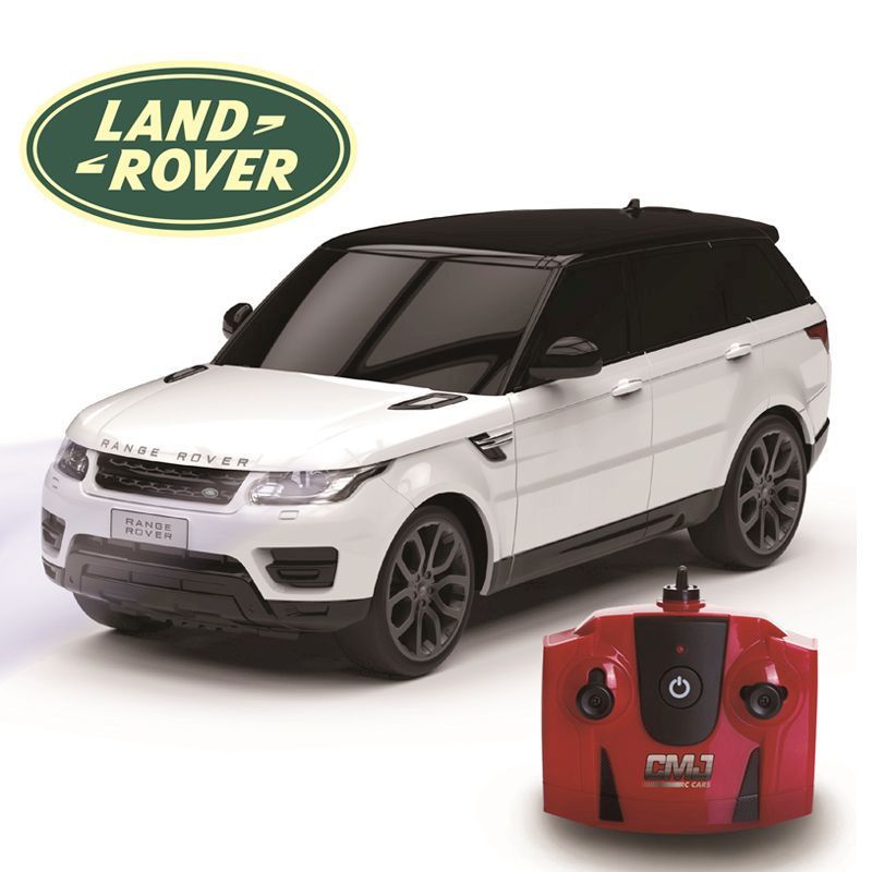 Range Rover Sport White 2.4Ghz 124 Scale