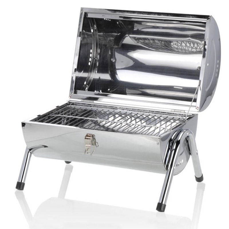 41cm Stainless Steel Cylinder BBQ Grill